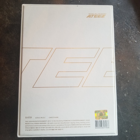 Ateez EP. FIN All to Action albums - Picture 3 of 3